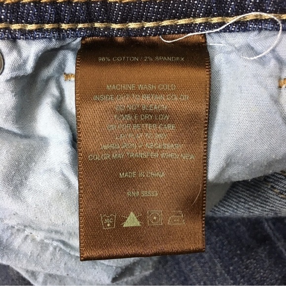 KUT FROM THE CLOTH Jeans Cameron Cuffed Straight Leg Crop Stretch Denim Size 2 - Picture 8 of 11